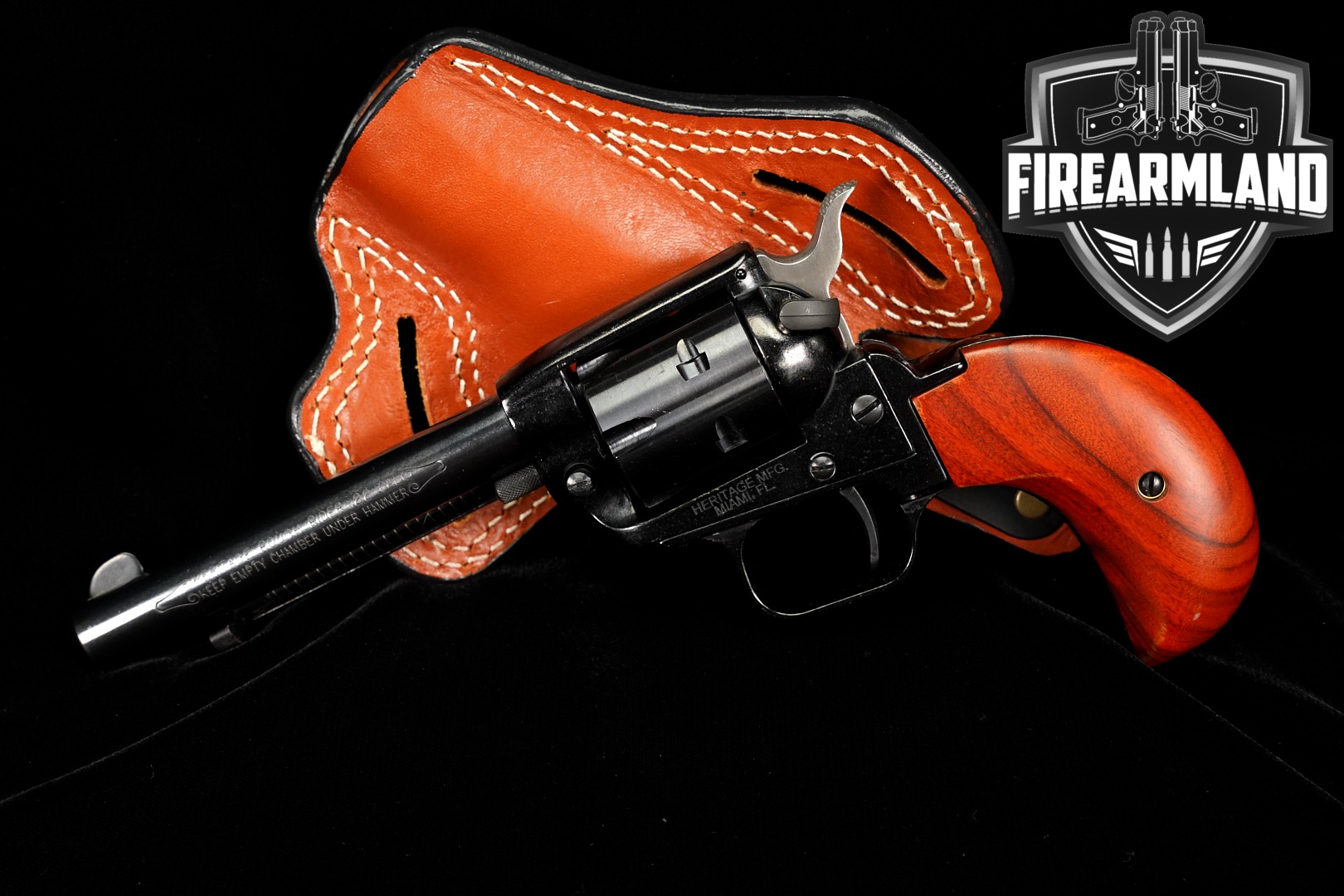 Heritage Manufacturing Co. Rough Rider Birdshead .22 LR Blued in Very Good Condition Thumbnail