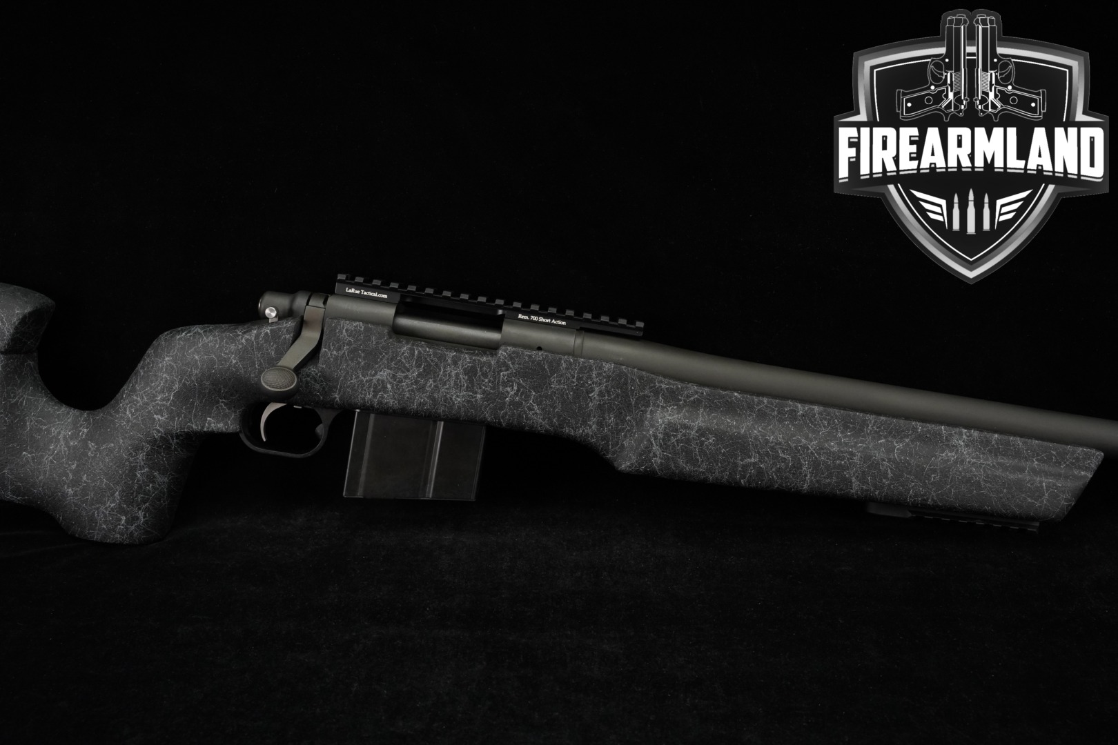 Remington Model 700 .308 Win. Gray & Black/Gray Marbled in Very Good Condition Thumbnail