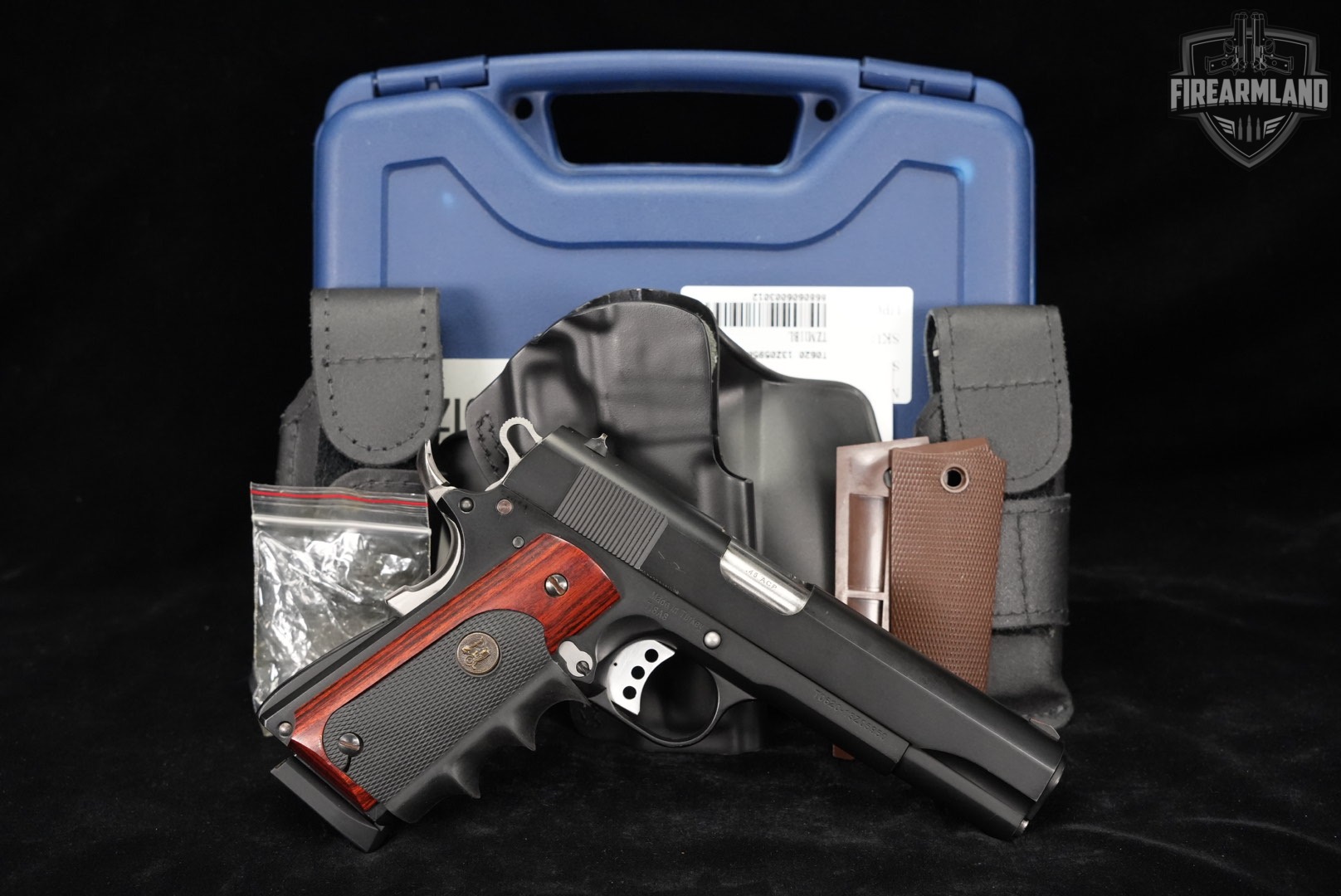 TISAS ZIG M1911 45 ACP AS M-1911 +3 MAGS & ORIG CASE-img-2