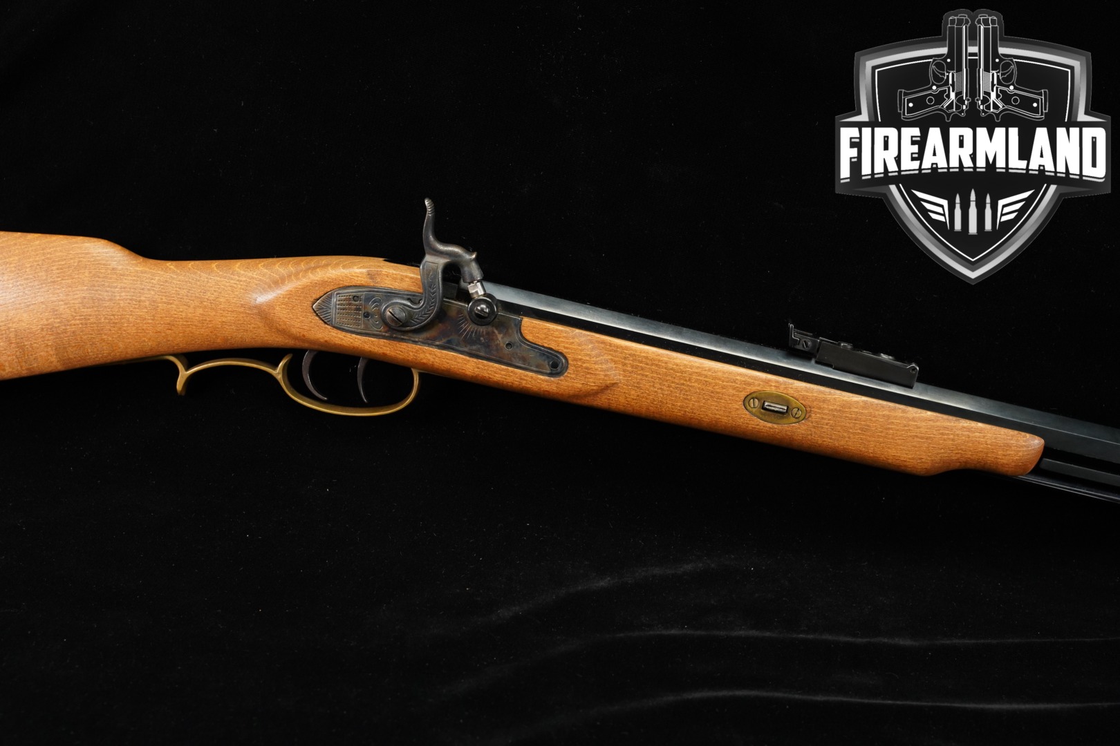 CVA Squirrel 32 25 Blued & Hardwood OCTAGON-img-0