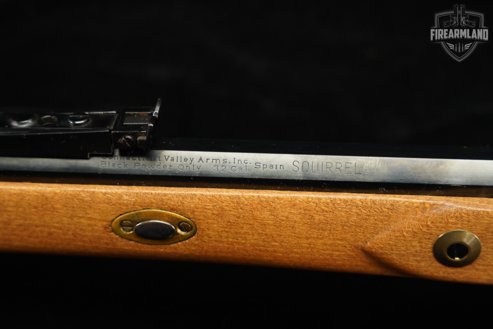 CVA Squirrel 32 25 Blued & Hardwood OCTAGON-img-19