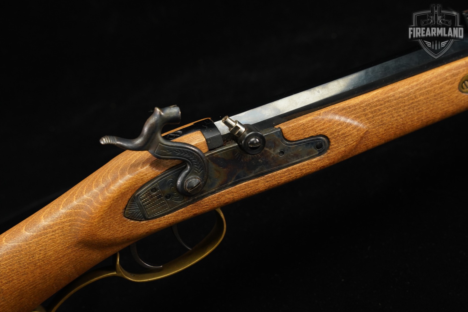 CVA Squirrel 32 25 Blued & Hardwood OCTAGON-img-20