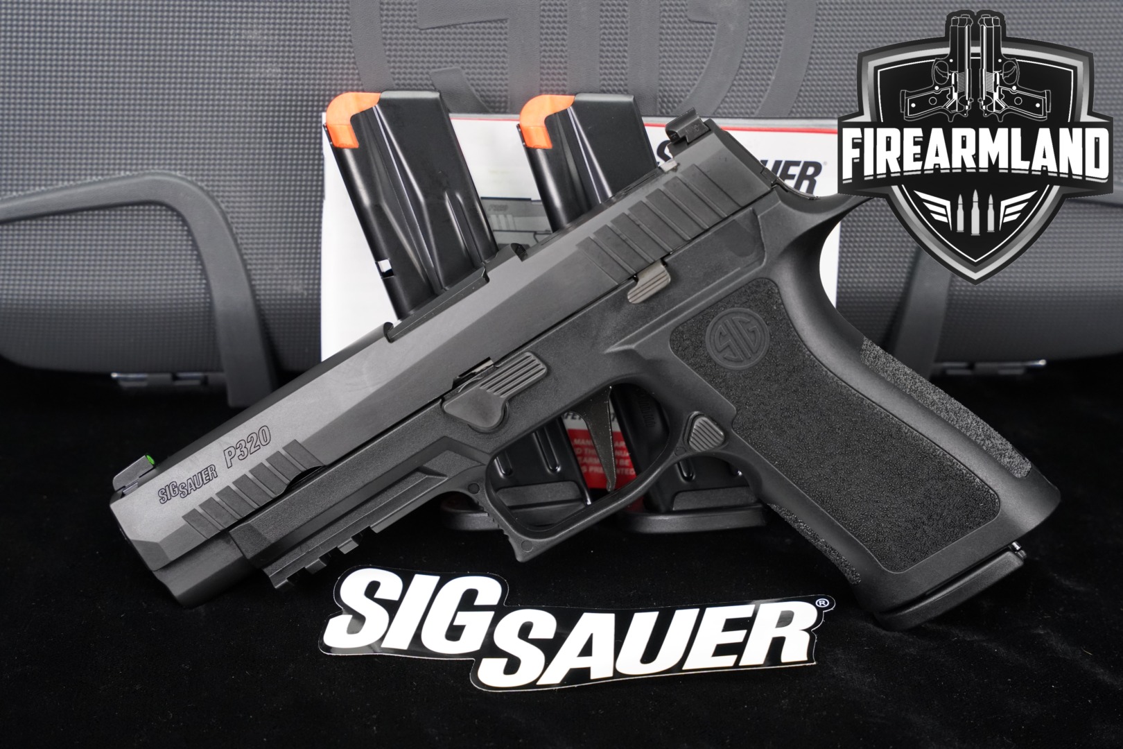 Sig Sauer P320 XFULL 9mm Luger Black in Excellent Condition Thumbnail