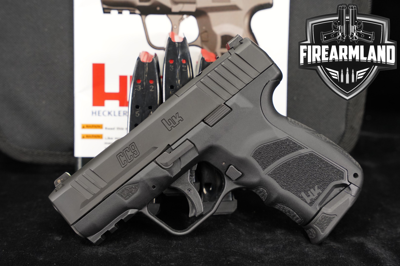 Heckler & Koch (H&K, HK) CC9 9mm Luger Black in Excellent Condition Thumbnail