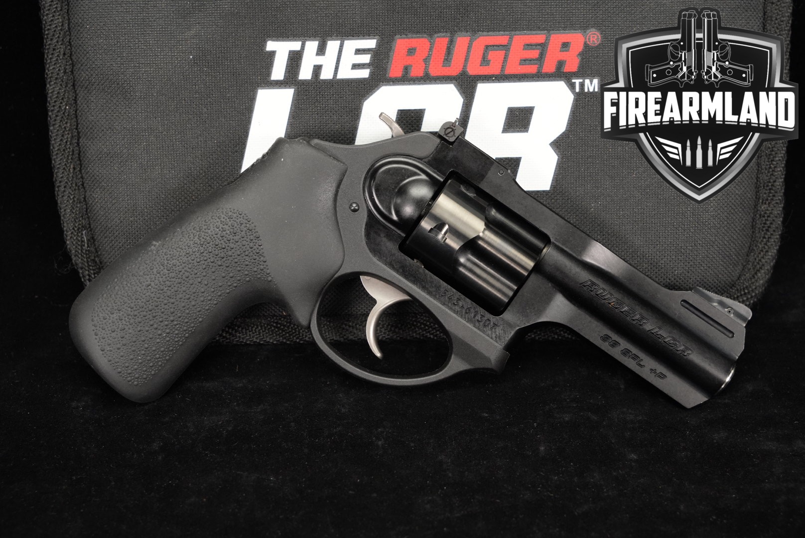 Ruger LCRx 38 Special 3" Two-Tone Black & Stainless LCR-x +ORIG CASE-img-0