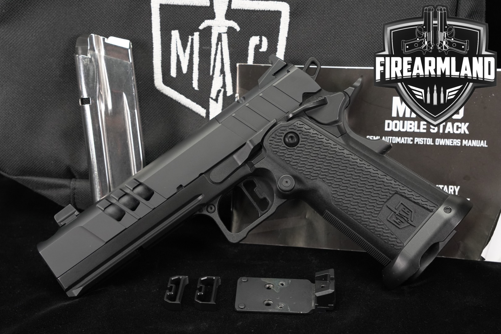 Military Armament Corporation (MAC) MAC 9 DS-D 9mm Luger Black in Excellent Condition Thumbnail