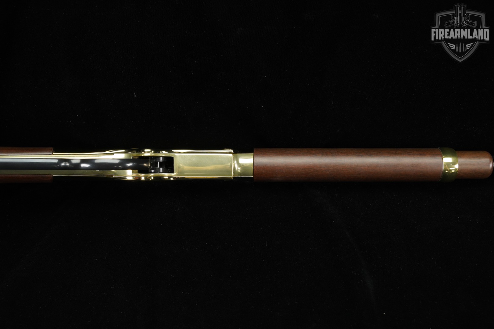 Henry Golden Boy 22 S/L/LR 20" Polished Brass & Walnut H004 +ORIG BOX-img-14