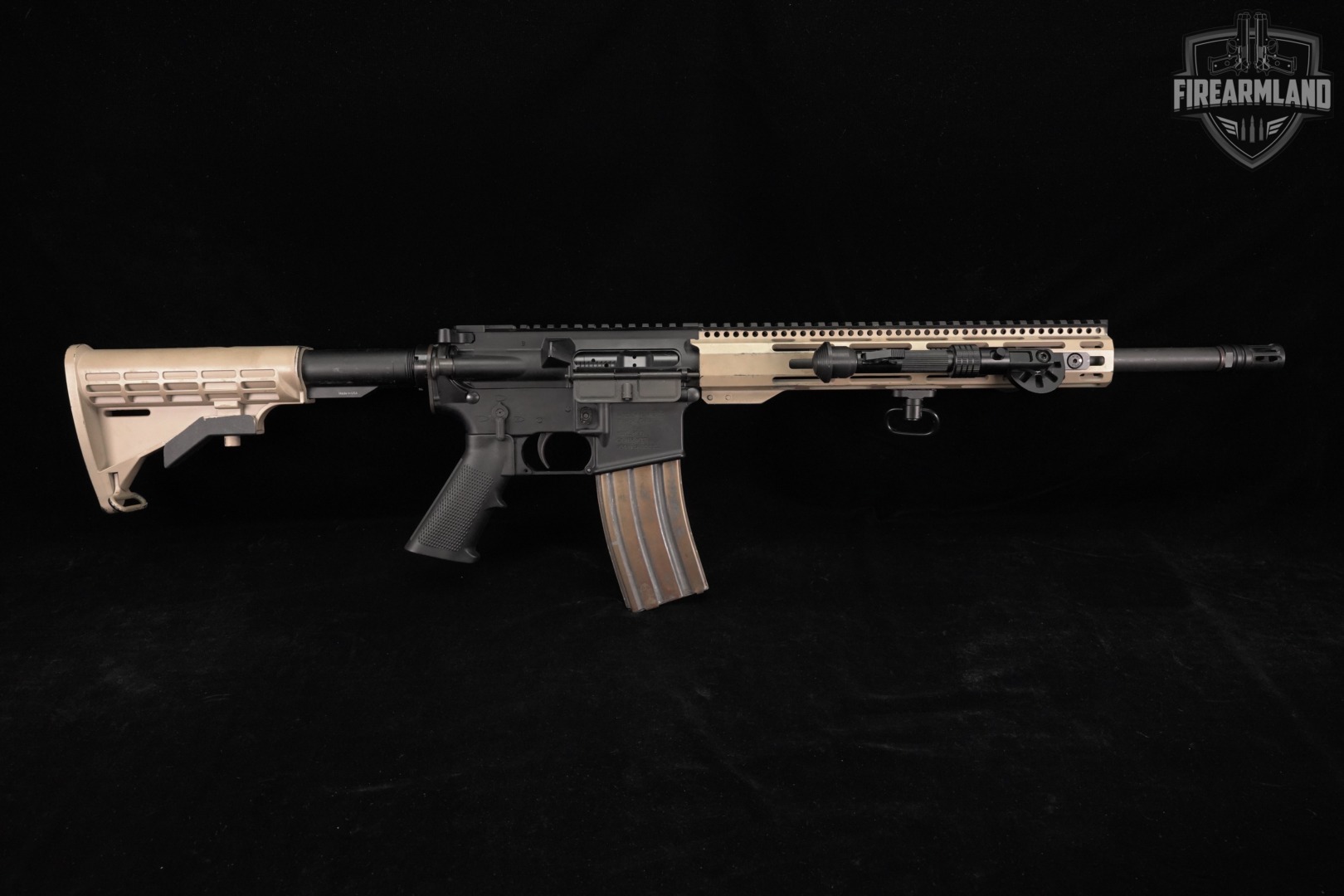 Radical Firearms RF-15 5.56 NATO AR15 16 Black & Tan AR RF15 +BIPOD-img-3