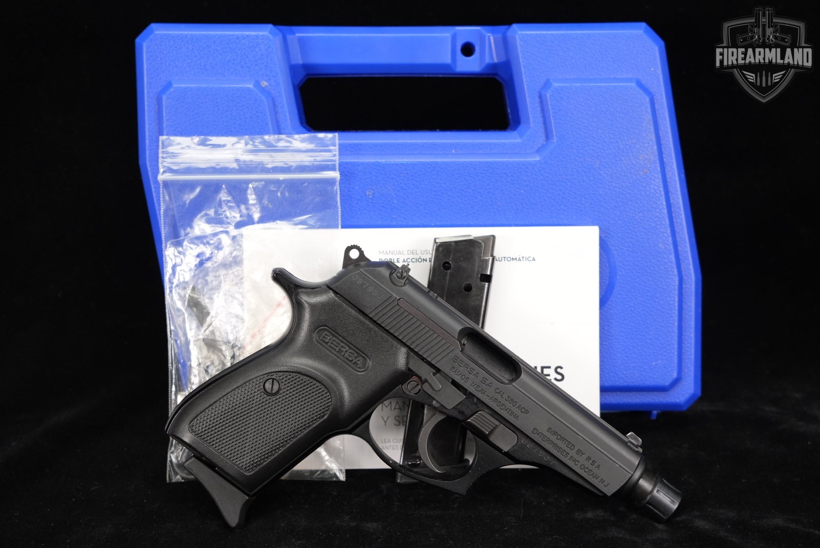 Bersa Thunder 380 ACP 4.3" THREADED +2 MAGS & ORIG CASE-img-2