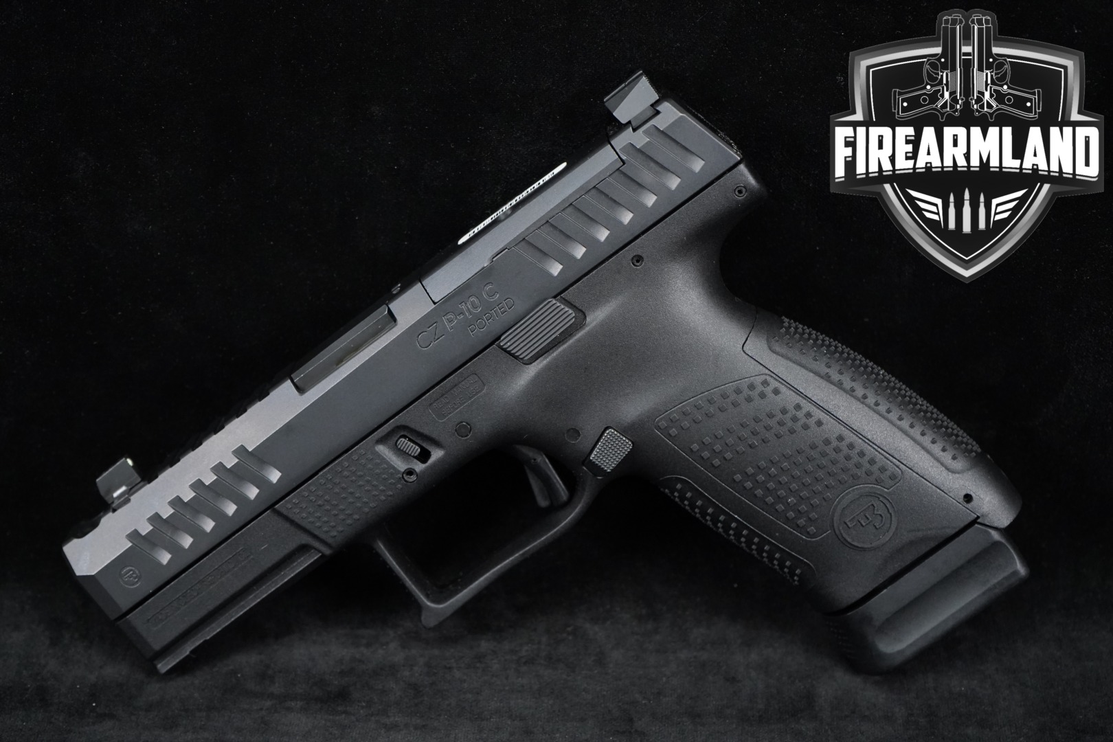 CZ P-10 C OR Ported 9mm Luger Black in Very Good Condition Thumbnail