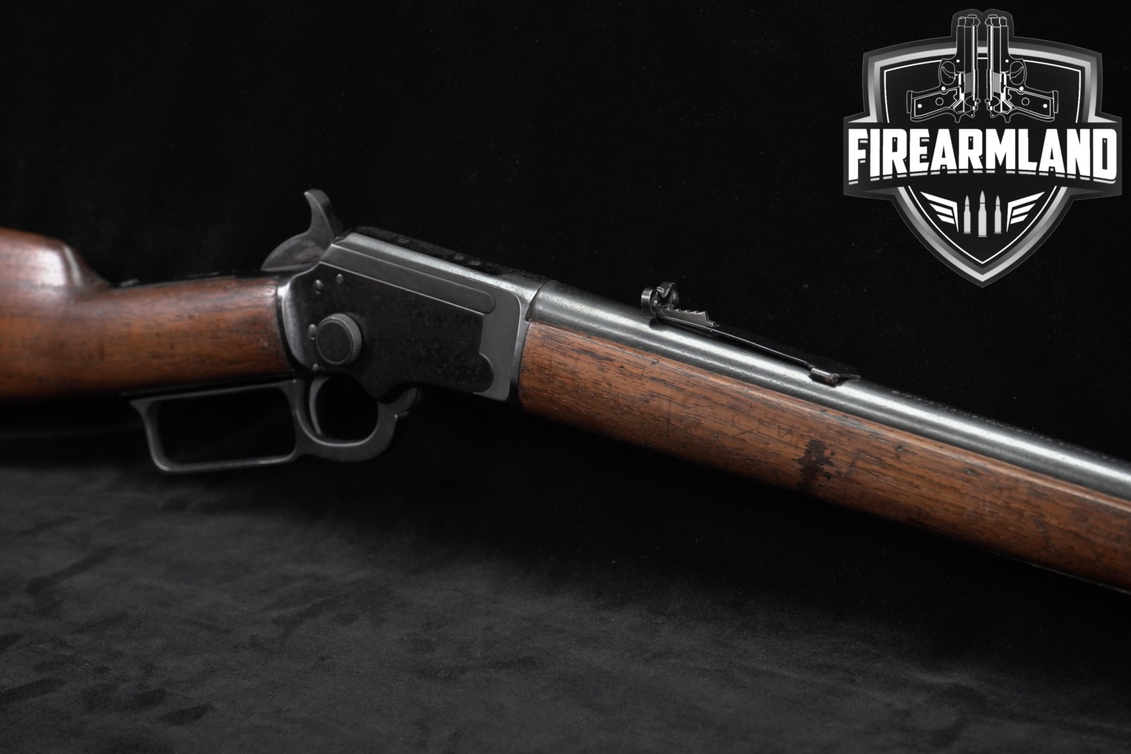 1916 Marlin Firearms Co. Model 97 .22 S/L/LR Blued & Walnut in Fair Condition Thumbnail