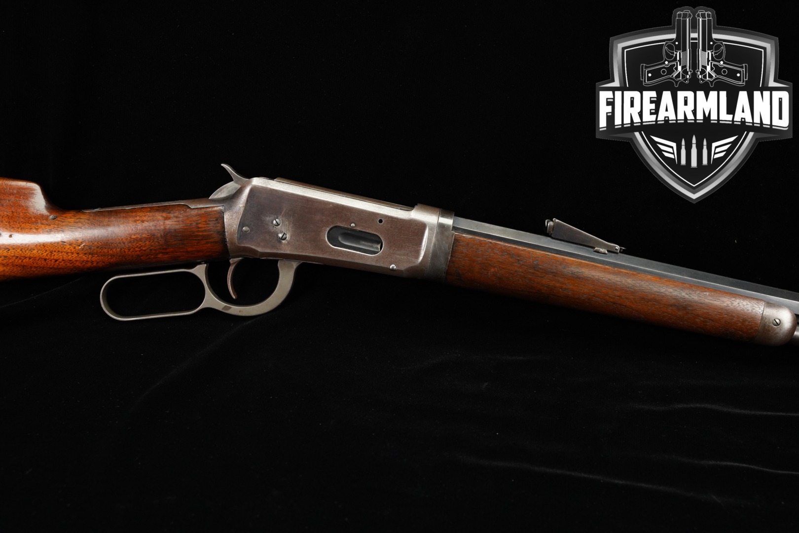 1910 Winchester Repeating Arms Model 1894 Takedown Short Rifle .32 Win. Spl. Blued & Walnut in Good Condition Thumbnail