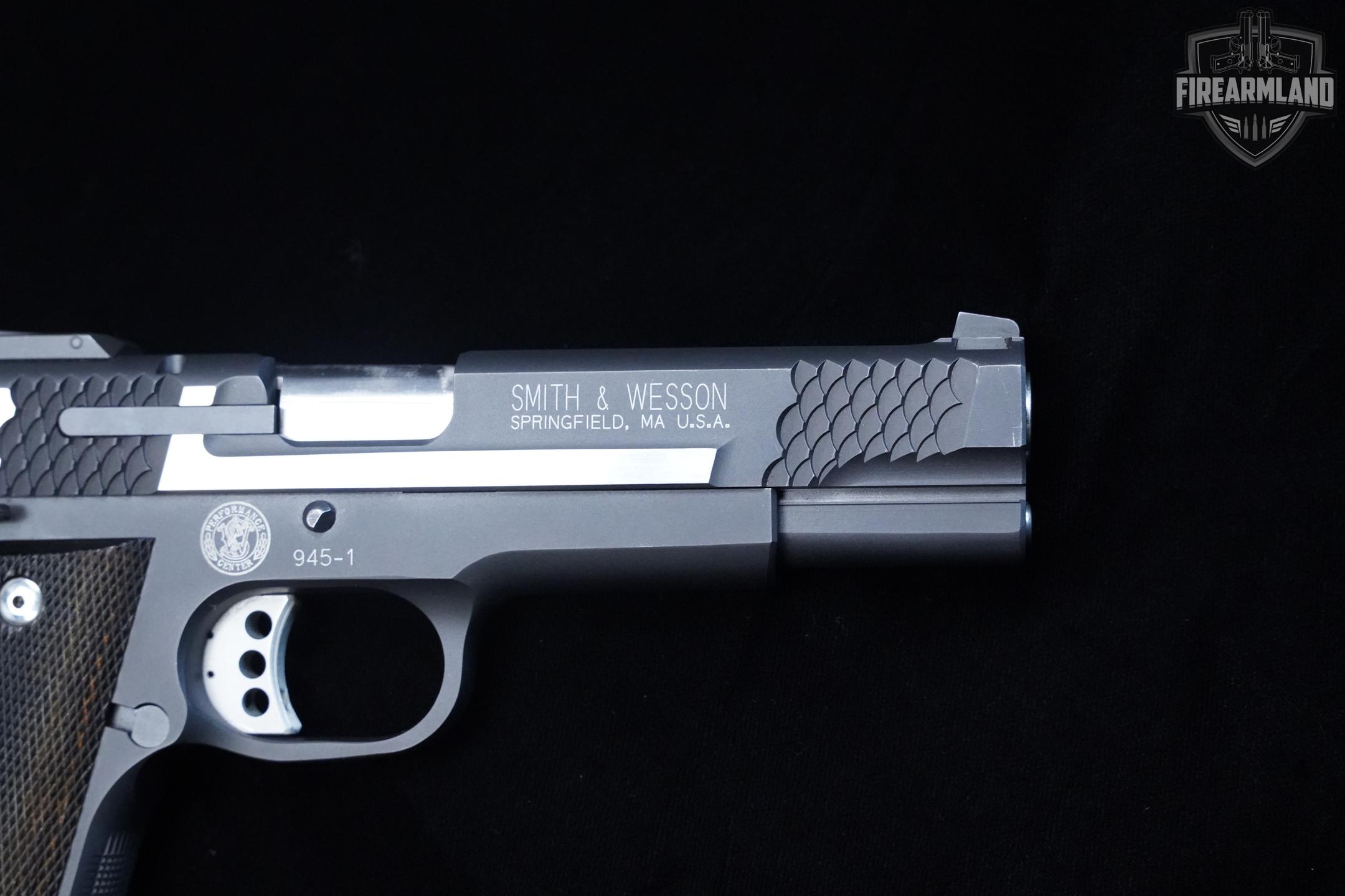 トイガン KSC S&W M945 BLACK MODEL KSC M945 GBB Pistol (Twill Design)-BK - Airsoft Tiger111hk