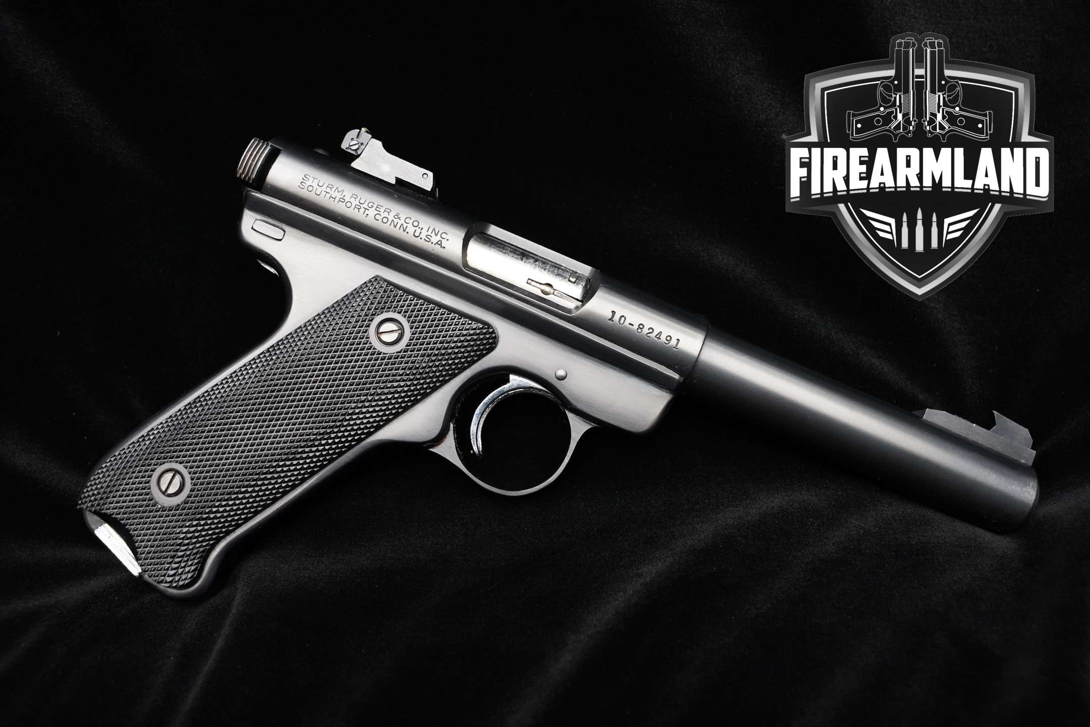 1971 Sturm Ruger Mark I .22 LR Blued in Excellent Condition Thumbnail
