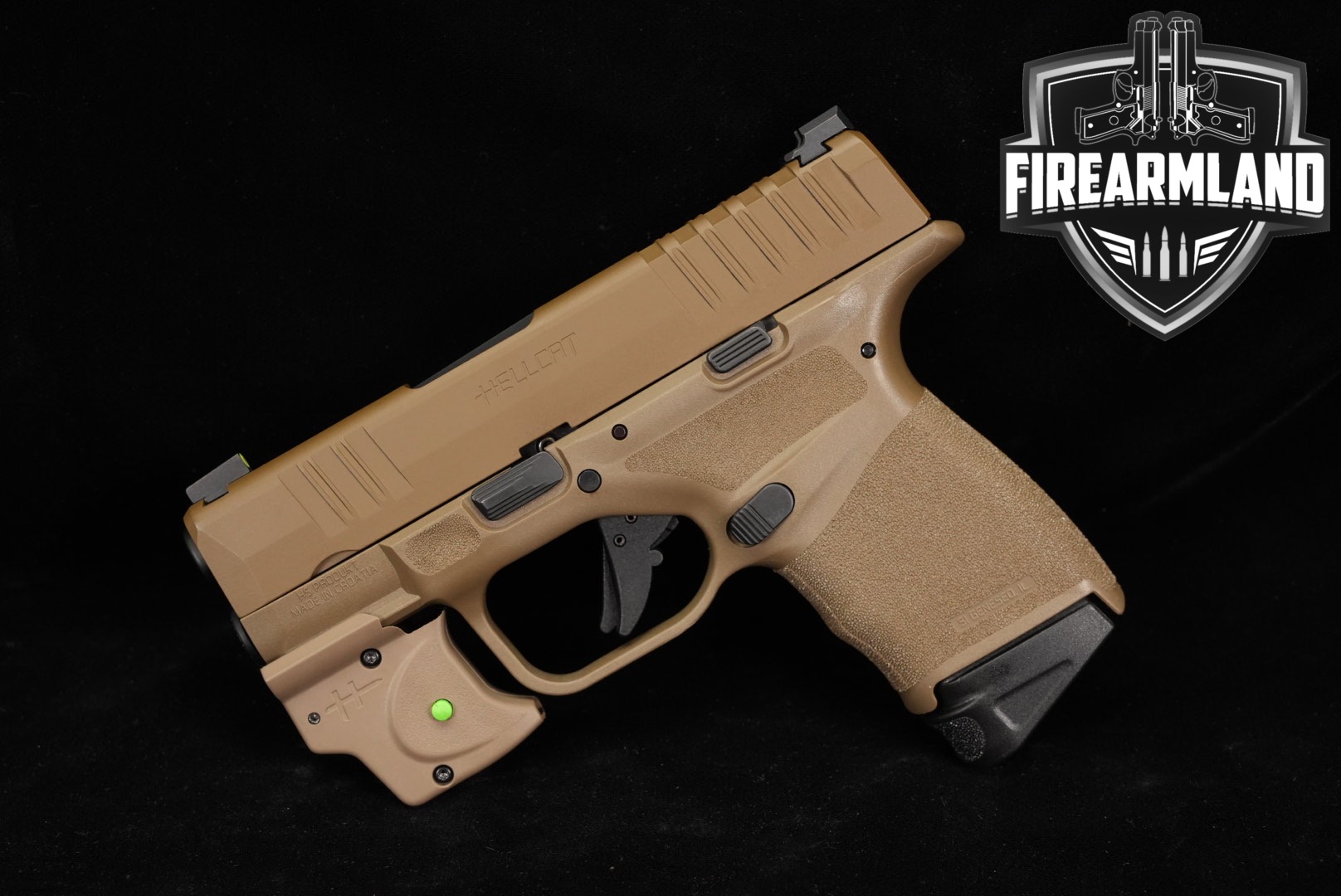 Springfield Armory Hellcat 9mm Luger Desert FDE in Excellent Condition Thumbnail