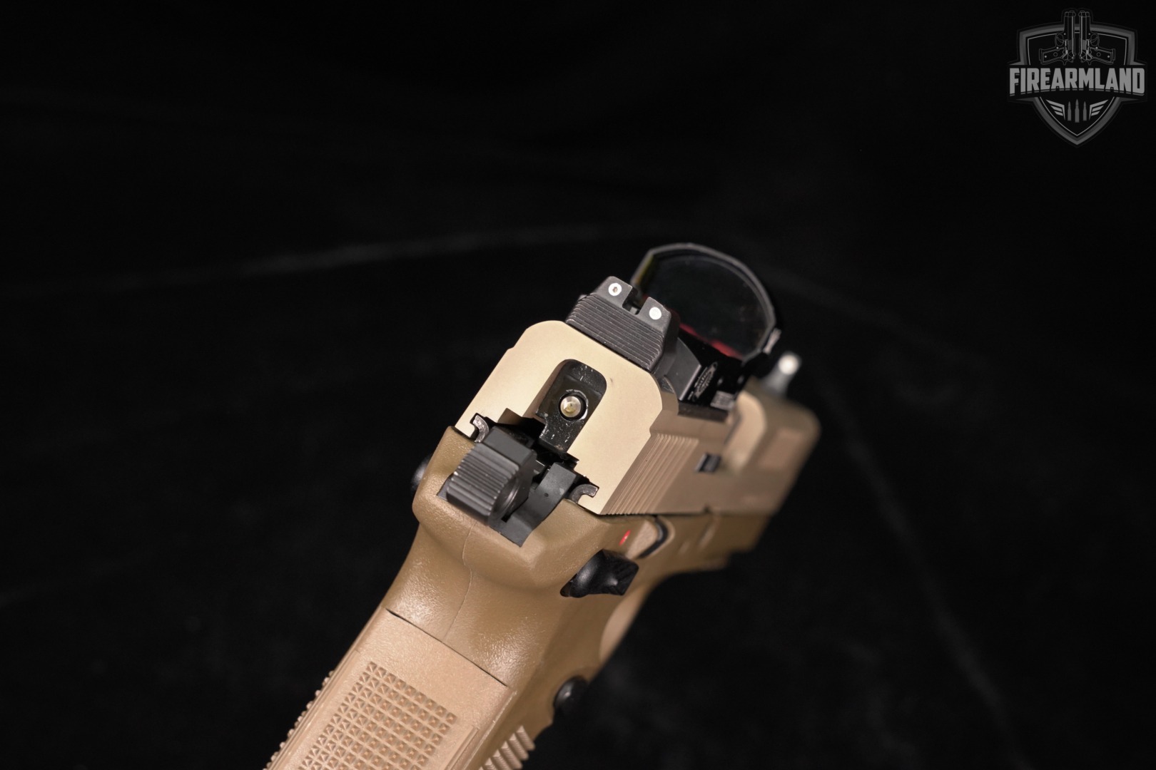 FN FNX-45 Tactical 45ACP 5.3" FDE FNX45 THREADED +CASE, VORTEX OPTICS-img-10