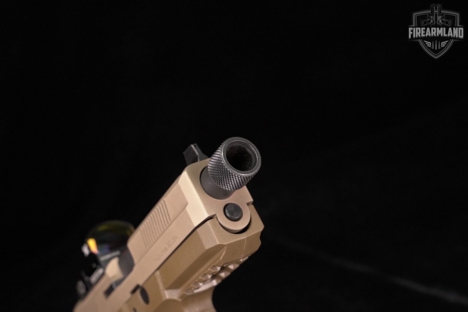 FN FNX-45 Tactical 45ACP 5.3" FDE FNX45 THREADED +CASE, VORTEX OPTICS-img-11
