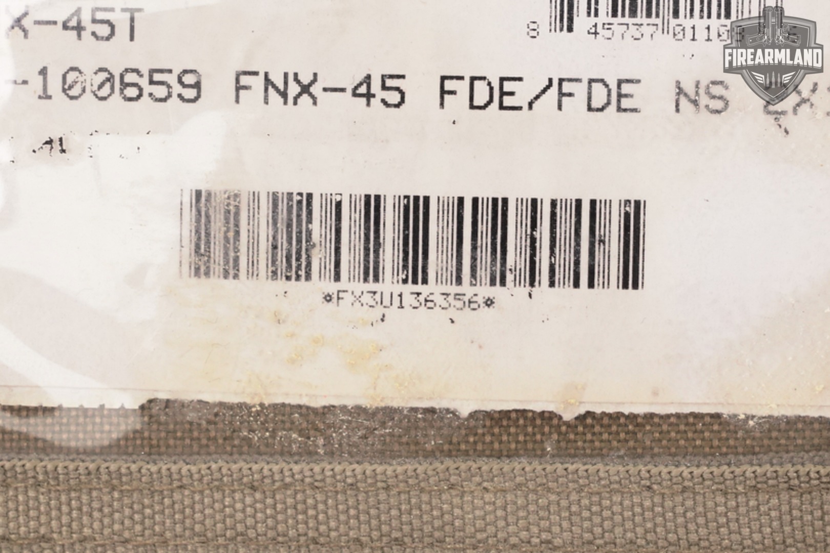 FN FNX-45 Tactical 45ACP 5.3" FDE FNX45 THREADED +CASE, VORTEX OPTICS-img-16
