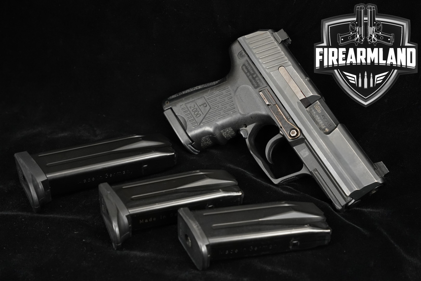 2005 Heckler & Koch (H&K, HK) P2000SK LEM .40 S&W Black in Good Condition Thumbnail