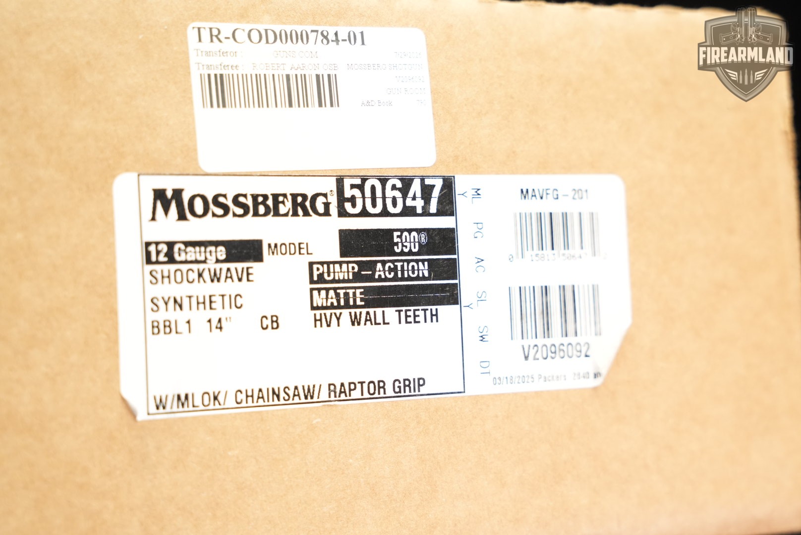 Mossberg 590 Shockwave Shock 'N' Saw 12-Gauge 14.375" M590 +ORIG BOX-img-22