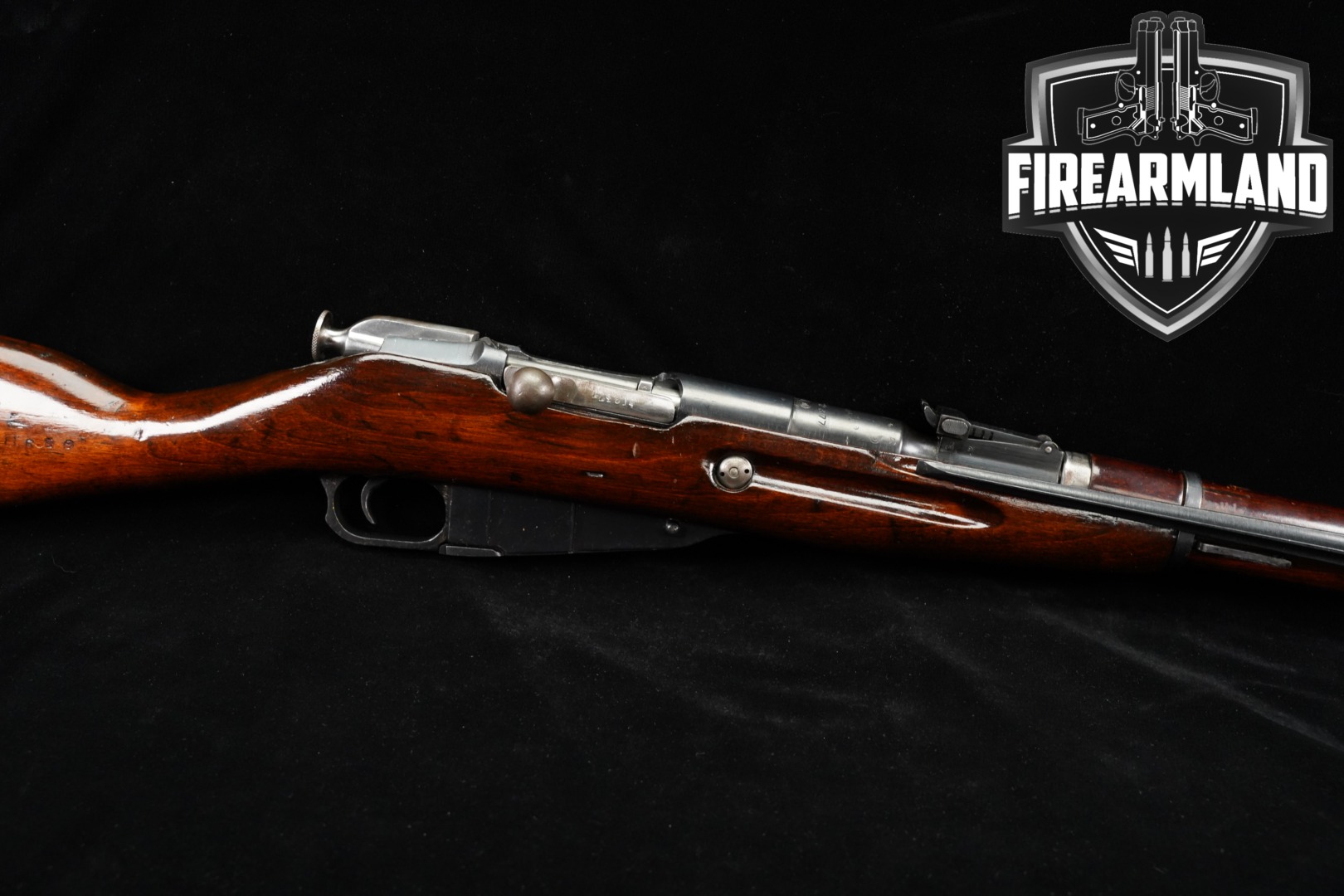 WWII 1945 Izhevsk Arsenal Mosin-Nagant Model 1944 Carbine 7.62x54R 20.2"-img-0