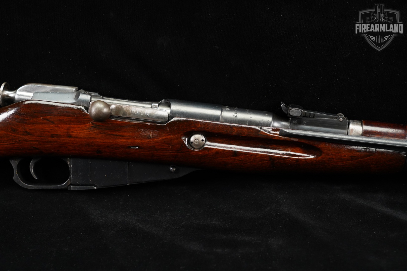 WWII 1945 Izhevsk Arsenal Mosin-Nagant Model 1944 Carbine 7.62x54R 20.2"-img-5