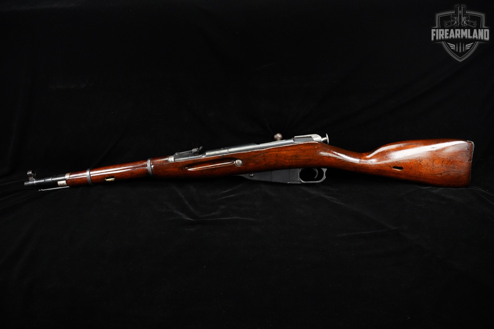WWII 1945 Izhevsk Arsenal Mosin-Nagant Model 1944 Carbine 7.62x54R 20.2"-img-7