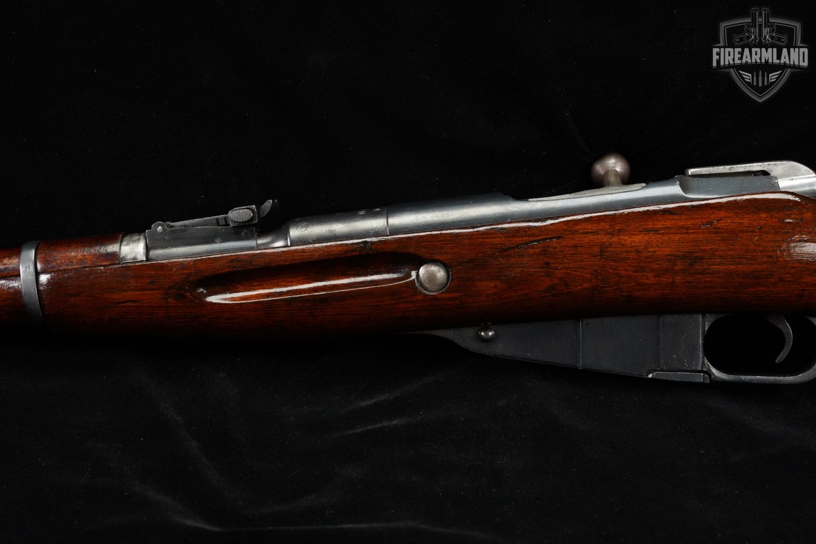 WWII 1945 Izhevsk Arsenal Mosin-Nagant Model 1944 Carbine 7.62x54R 20.2"-img-9