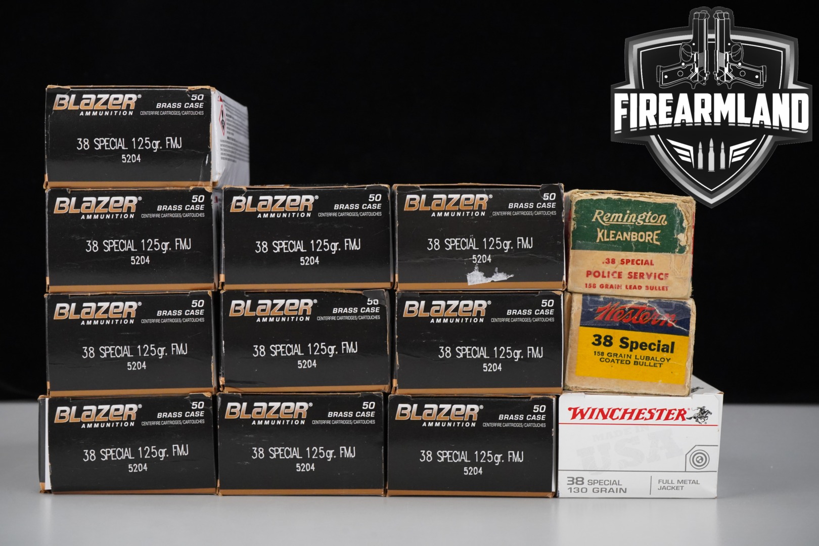 Multiple Manufacturers 38 Special Ammo .38 Spl. in New - Old Stock Condition Thumbnail