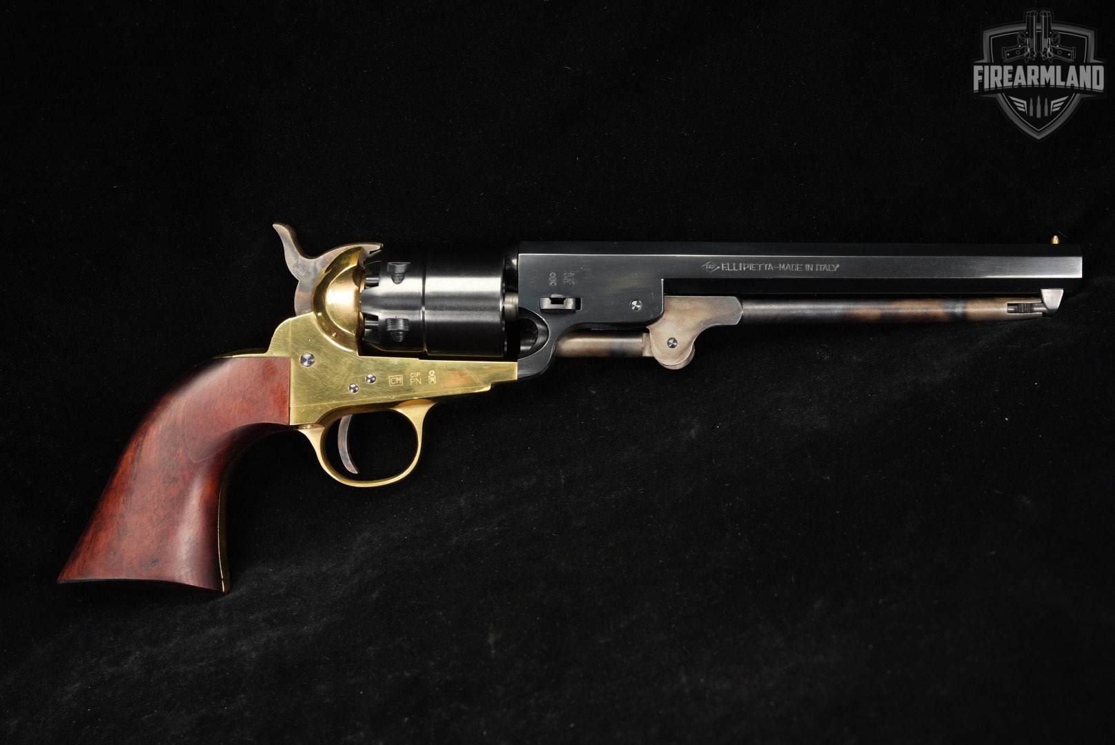 F.lli Pietta 1851 Navy Reb Nord 44 BPM Flli 7.25" OCTAGON +ORIG BOX-img-3