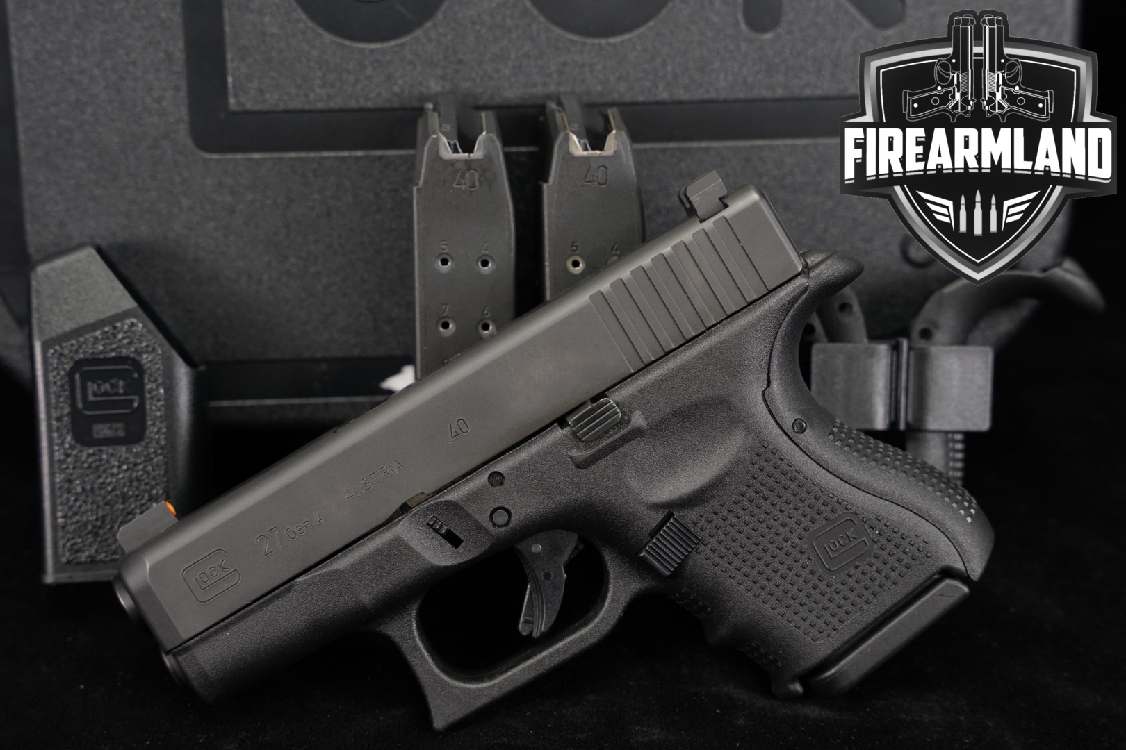 Glock G27 Gen4 .40 S&W Black in Very Good Condition Thumbnail