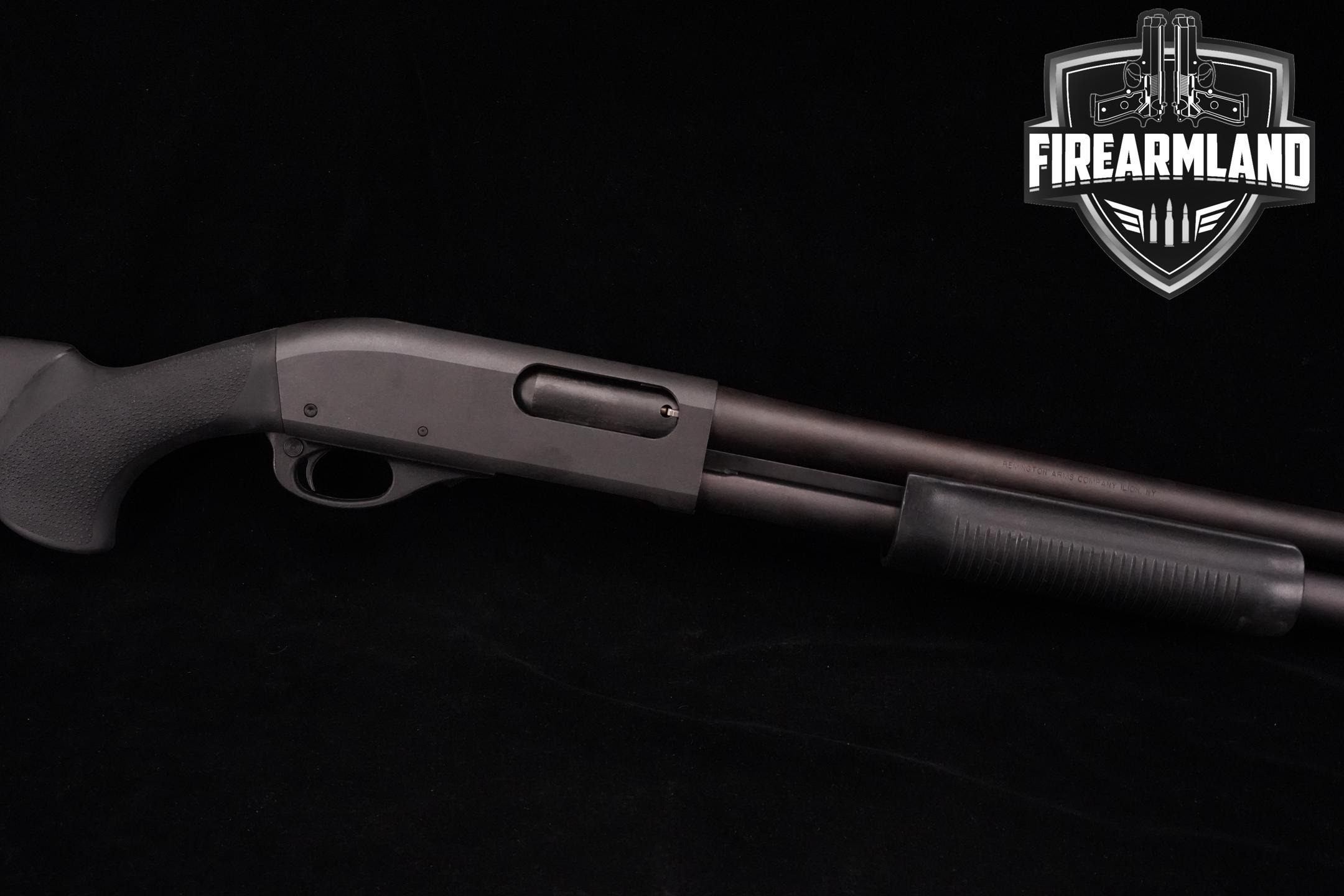 Remington Model 870 Tactical 12 Gauge Black in Very Good Condition Thumbnail