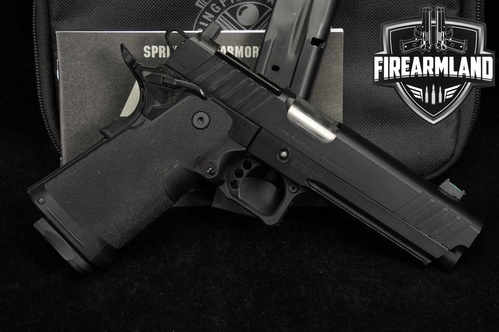 Springfield Armory 1911 DS Prodigy AOS 9mm Luger Black in Very Good Condition Thumbnail