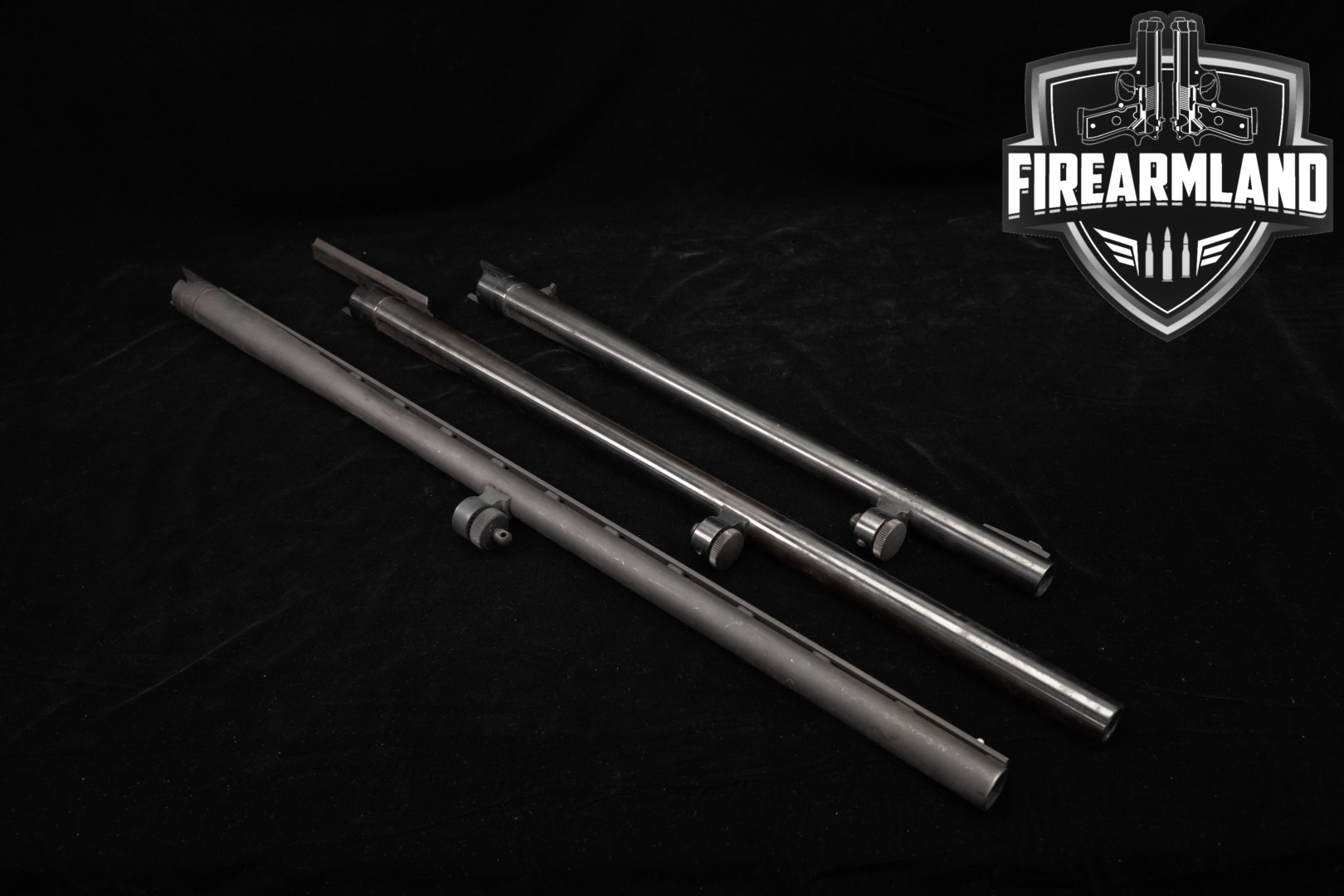 Mossberg 500 3 Barrel Set 12 Gauge Blued in Good Condition Thumbnail