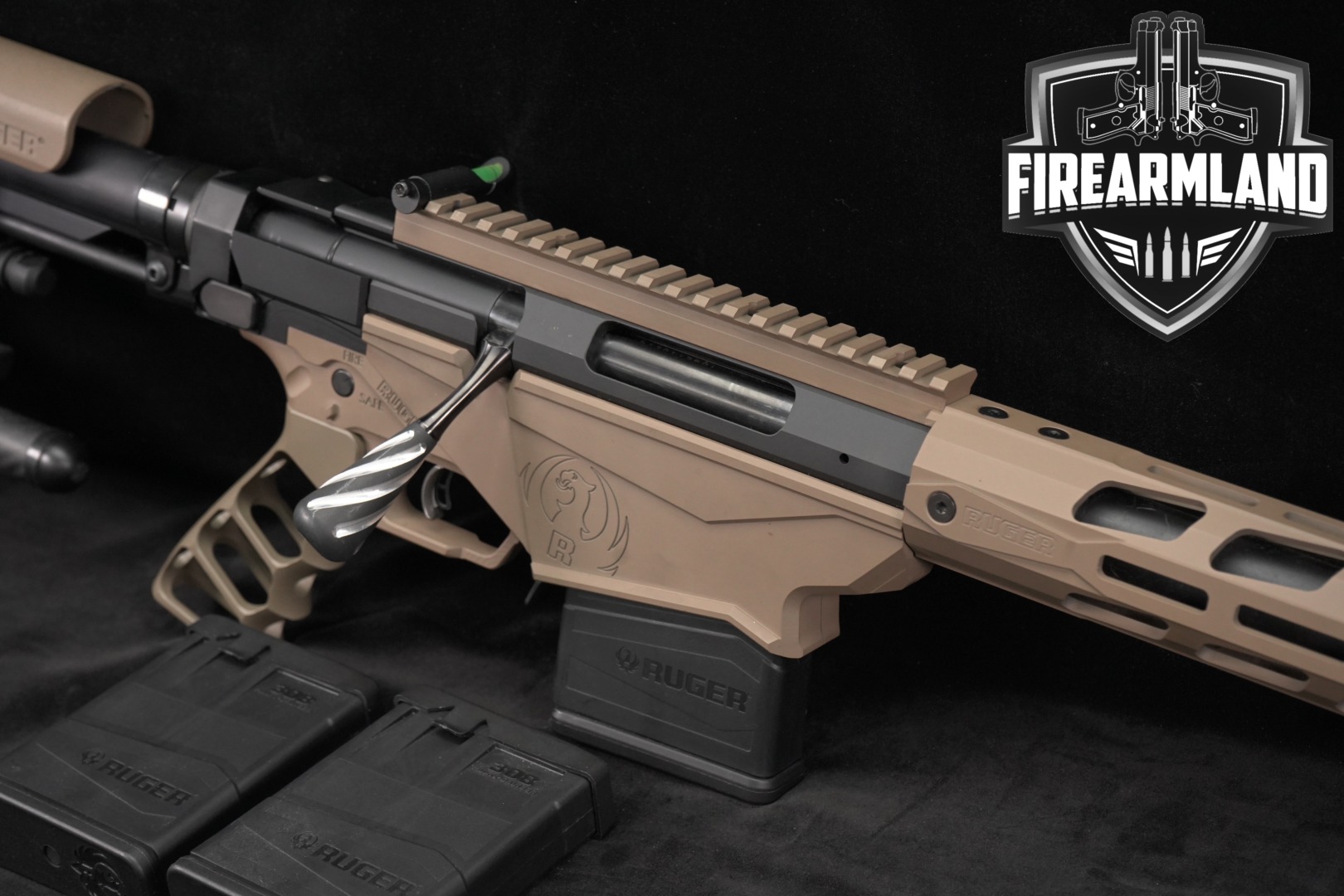 Sturm Ruger Ruger Precision Rifle 6.5 Creedmoor Two-Tone Black & Tan in Very Good Condition Thumbnail