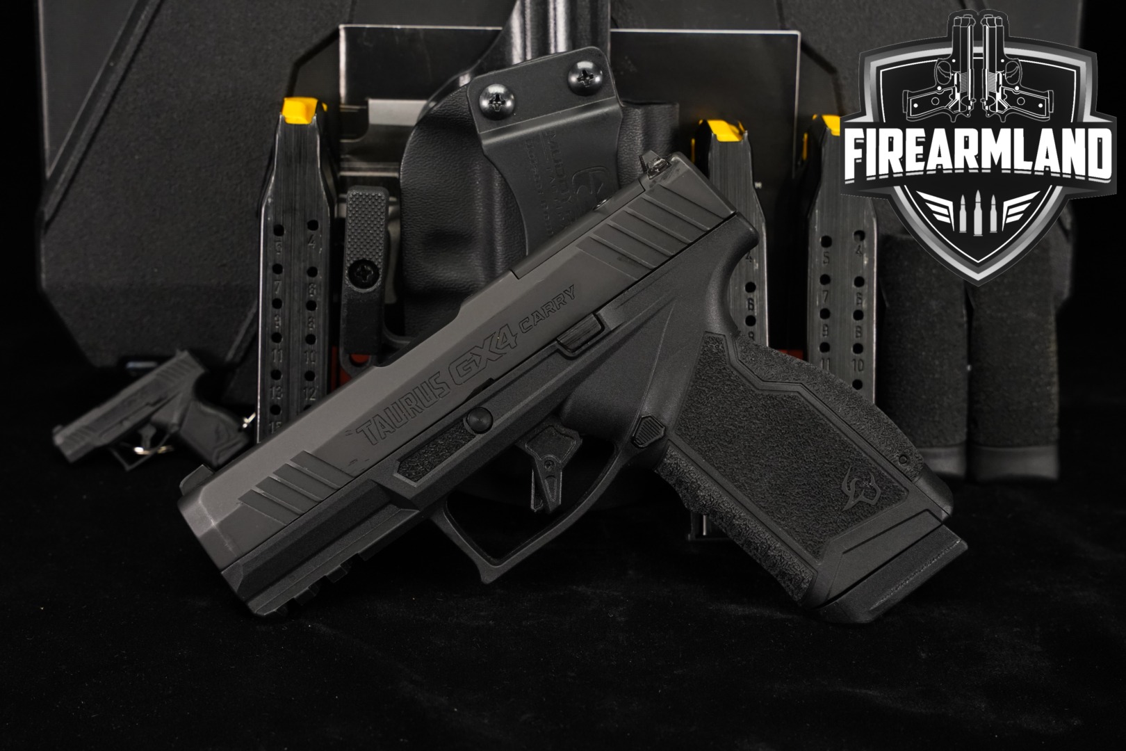 Taurus GX4 Carry T.O.R.O. 9mm Luger Black in Fair Condition Thumbnail