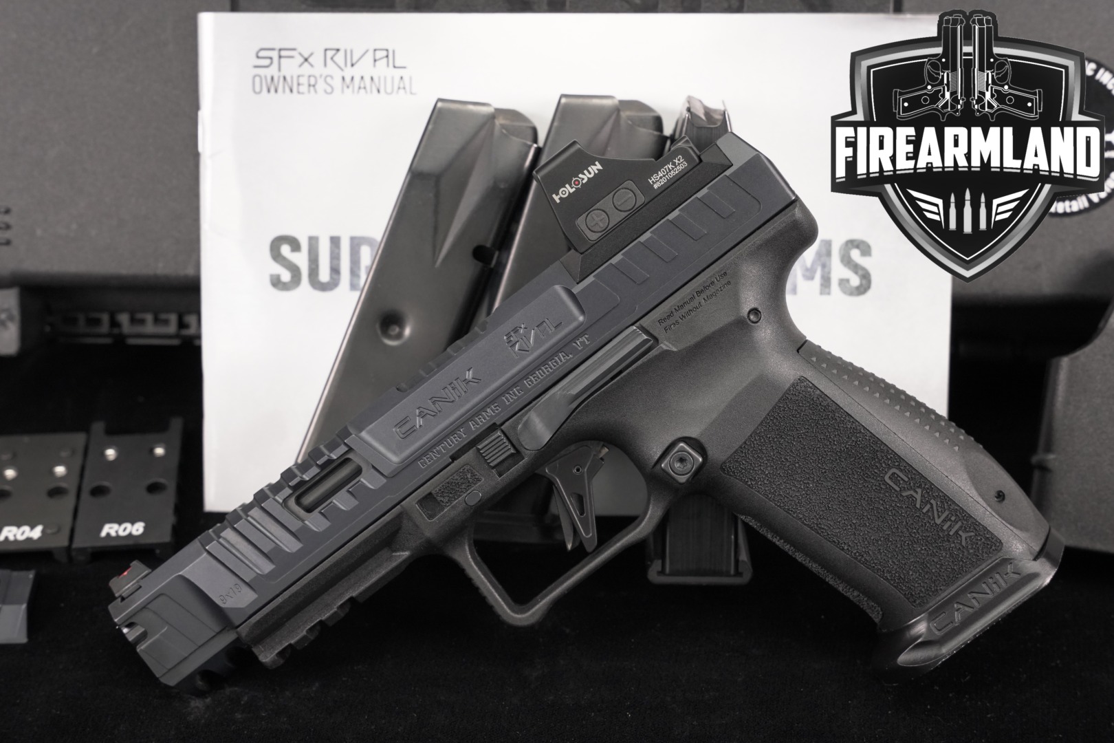 Canik SFx Rival 9mm Luger Black in Very Good Condition Thumbnail
