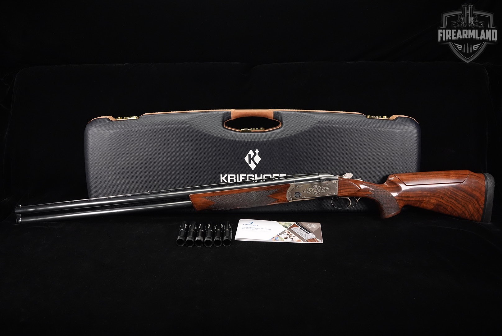 DESIRED Krieghoff K-80 Sporting 12-Gauge Blued & Coin K80 O/U +ORIG CASE-img-2