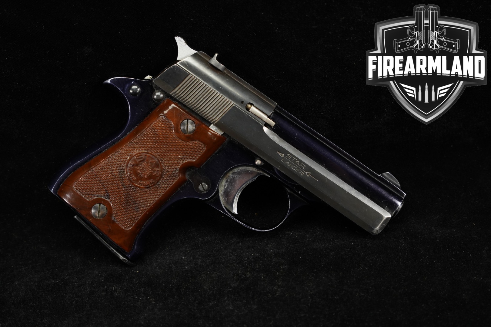 Star Model HK Lancer .22 LR Two-Tone Blued in Good Condition Thumbnail