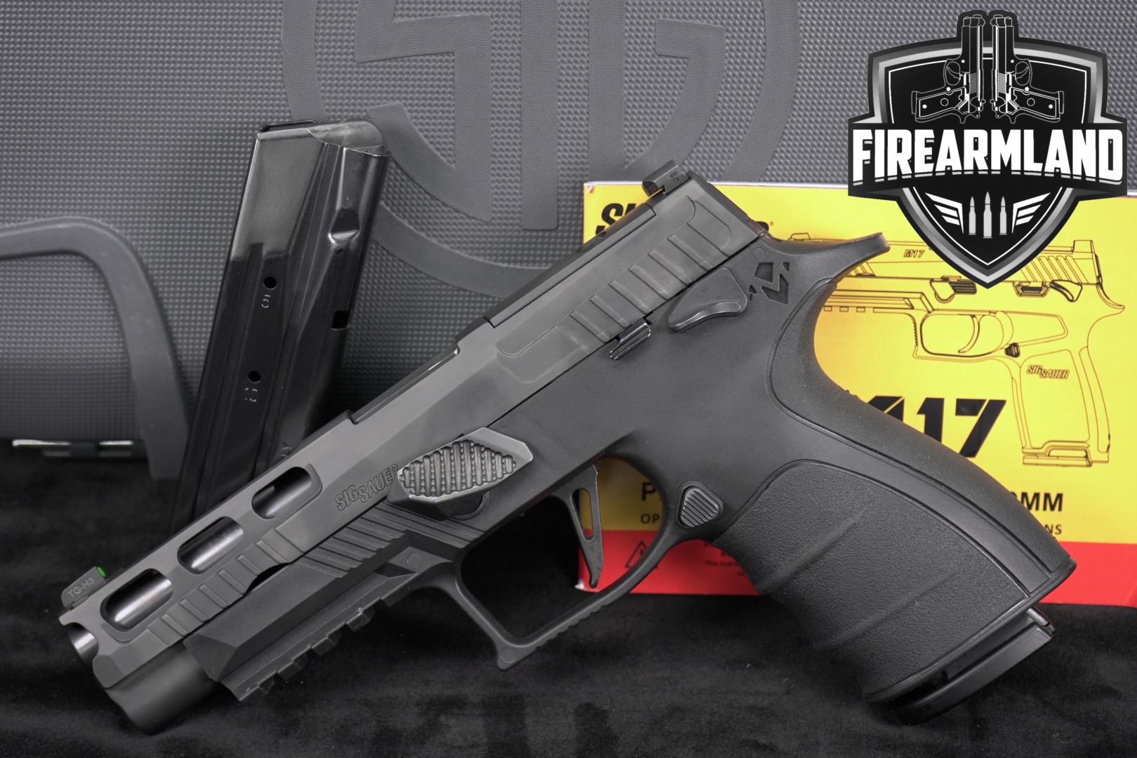 Sig Sauer P320 M17, Manual Safety, Full-Size 9mm Luger Black in Very Good Condition Thumbnail