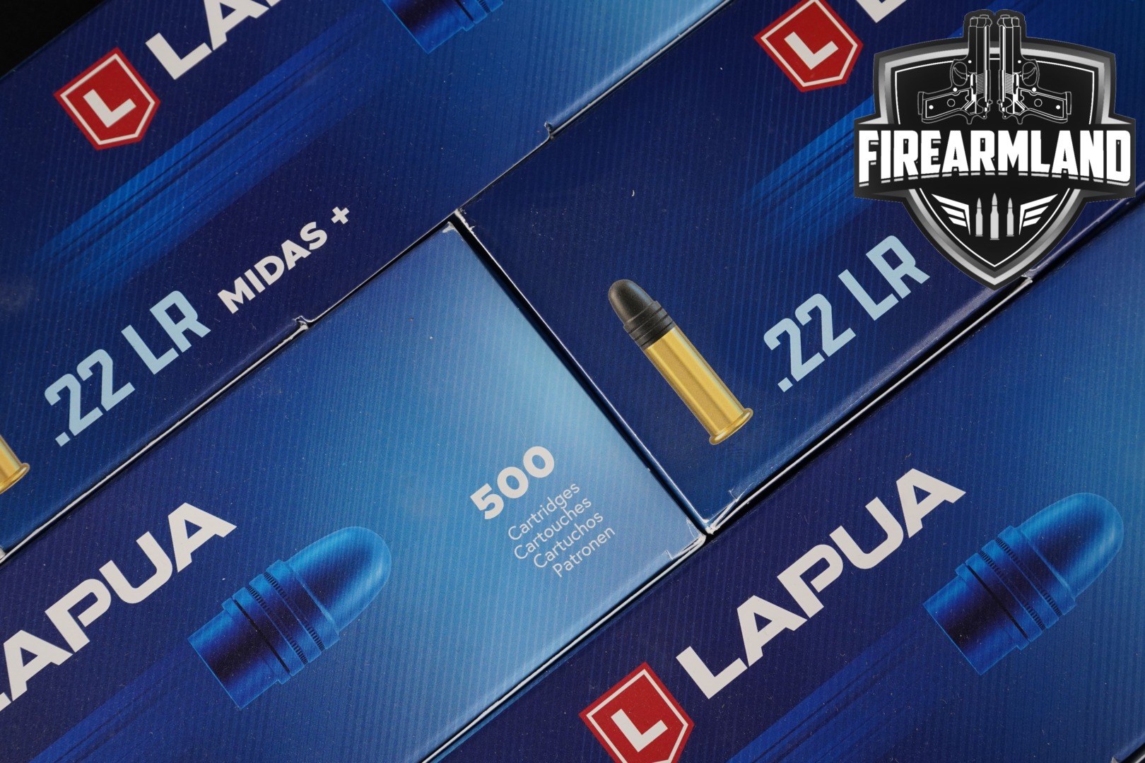 .22 LR Midas + ammunition .22 LR in New - Old Stock Condition Thumbnail