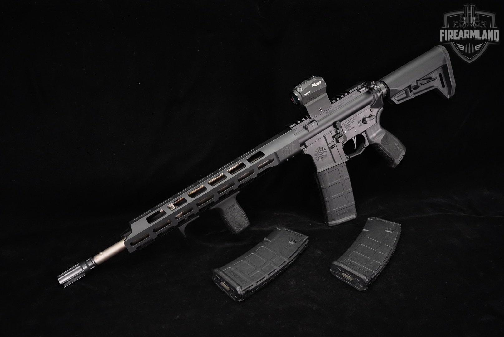 Sig Sauer M400 TREAD 5.56 NATO AR-15 AR15 16" M-400 +3 MAGS, ROMEO OPTICS-img-2