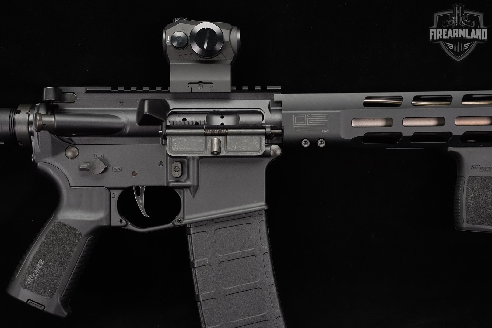 Sig Sauer M400 TREAD 5.56 NATO AR-15 AR15 16" M-400 +3 MAGS, ROMEO OPTICS-img-5
