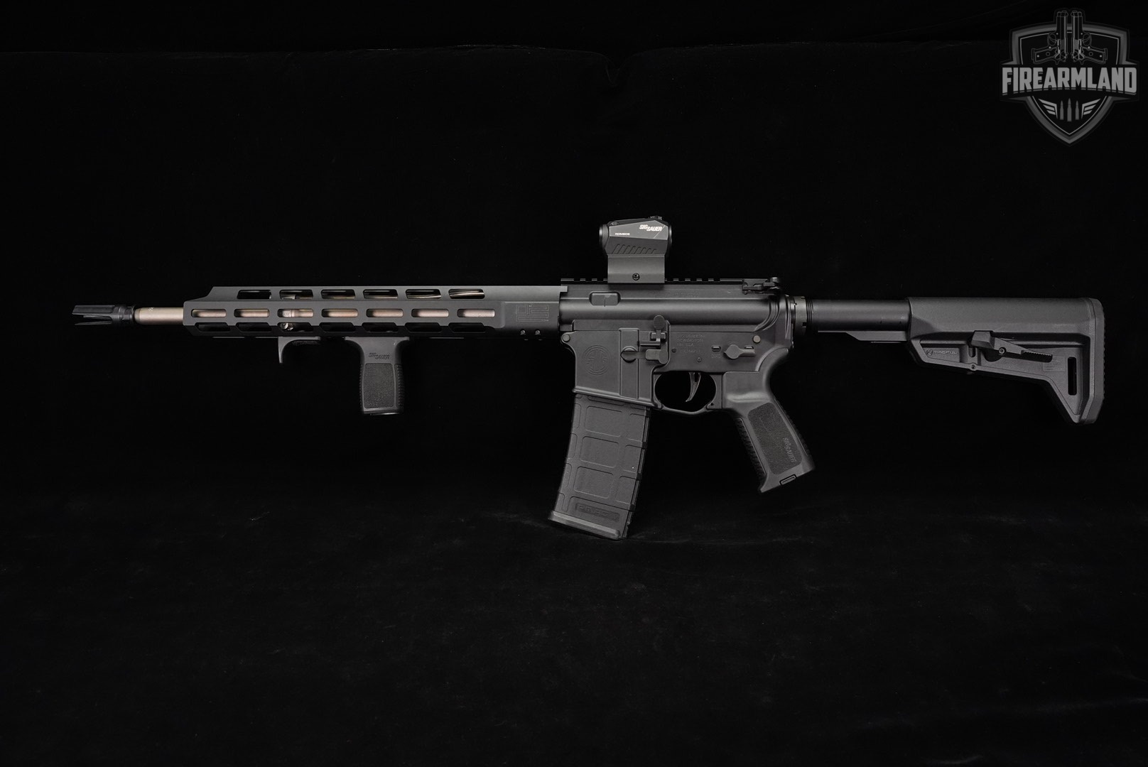 Sig Sauer M400 TREAD 5.56 NATO AR-15 AR15 16" M-400 +3 MAGS, ROMEO OPTICS-img-7