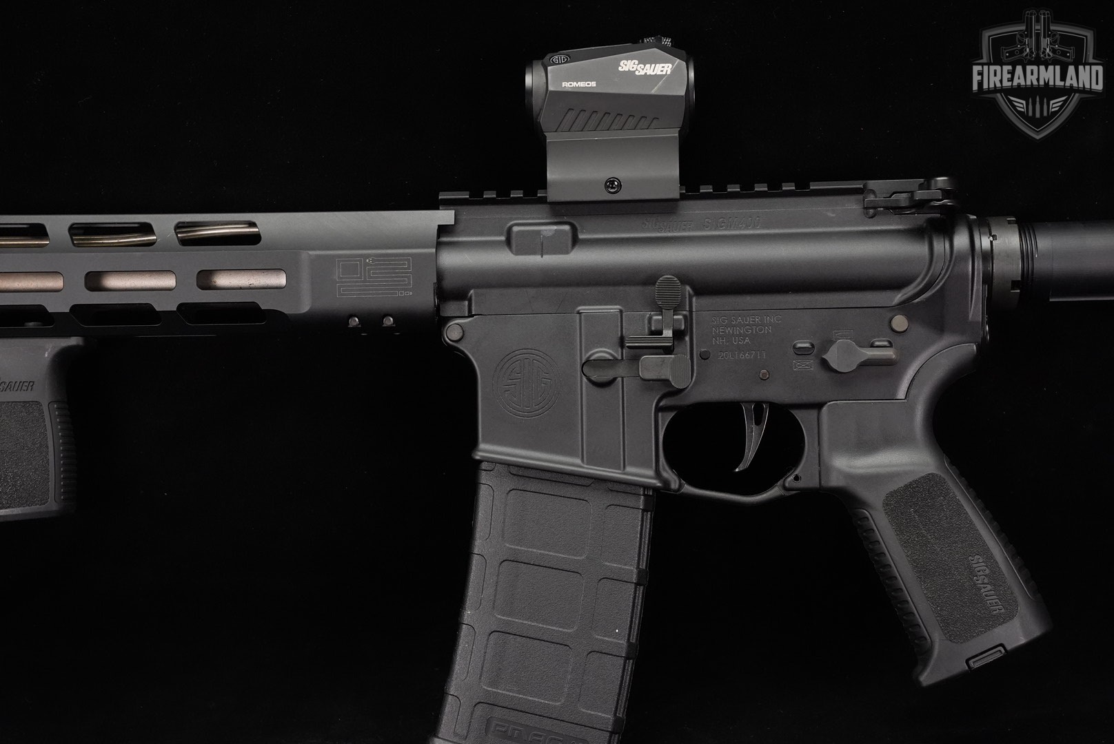 Sig Sauer M400 TREAD 5.56 NATO AR-15 AR15 16" M-400 +3 MAGS, ROMEO OPTICS-img-9