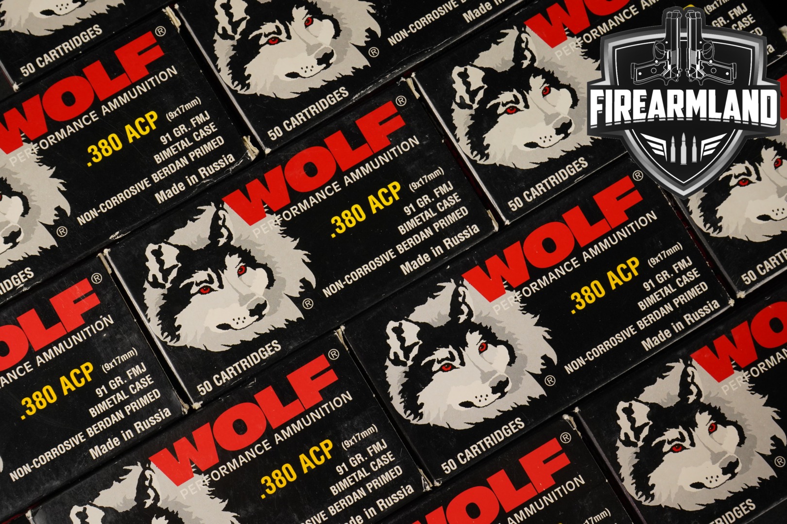 Wolf 380 ACP Ammunition .380 ACP in New - Old Stock Condition Thumbnail