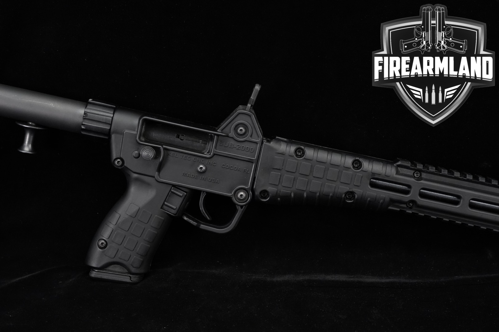 Kel-Tec SUB-2000 Gen 2, Glock 17 magazine configuration 9mm Luger Black in Good Condition Thumbnail