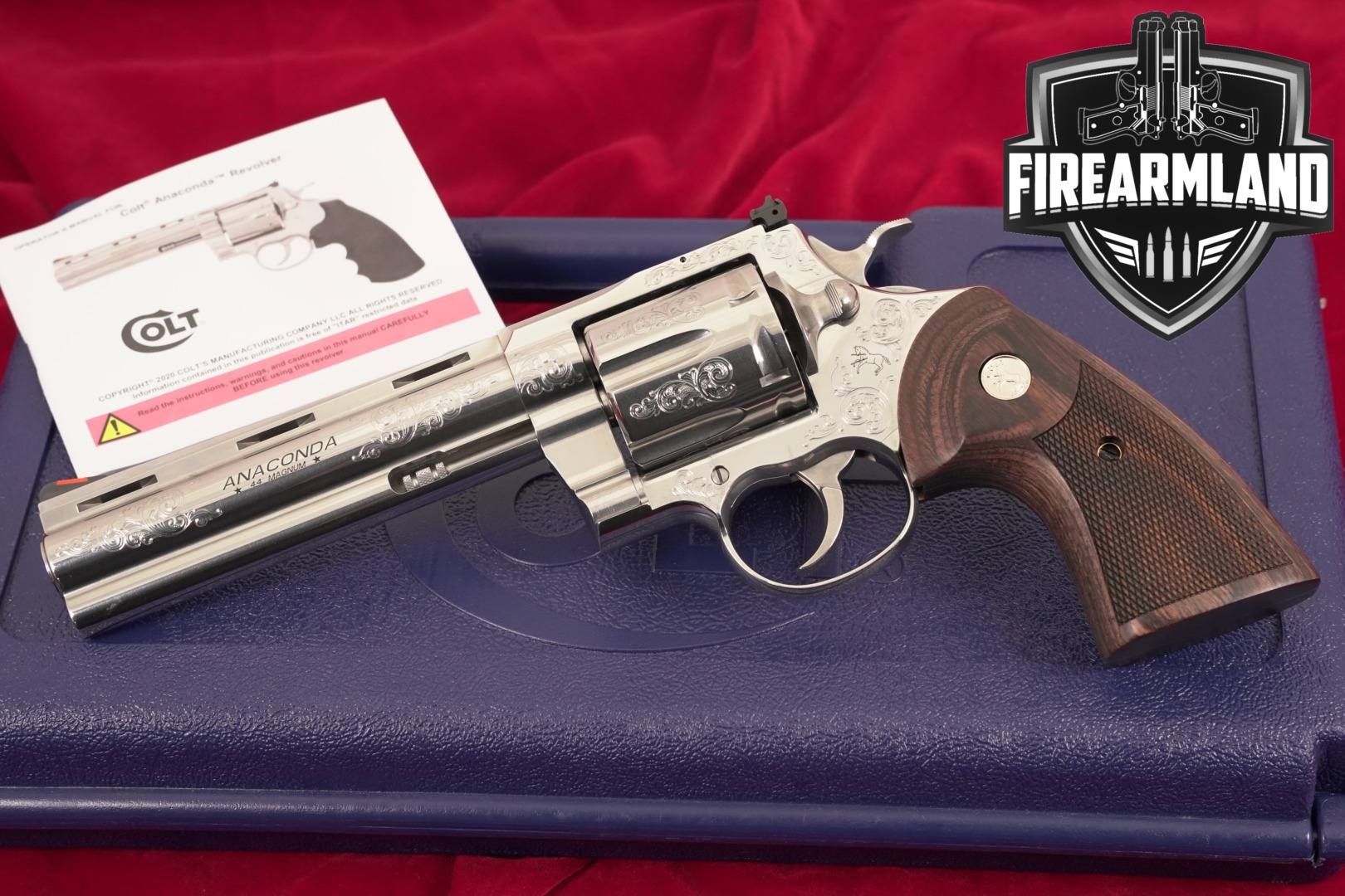 Colt Anaconda Ducks Unlimited Handgun of the Year 2026 .44 Rem Magnum Bright Stainless in Very Good Condition Thumbnail