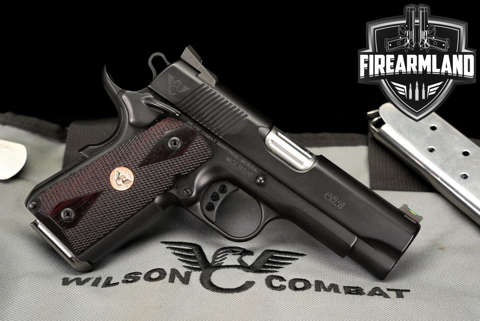 Wilson Combat (WC) CQB Compact Tactical SG .45 ACP Black in Excellent Condition Thumbnail