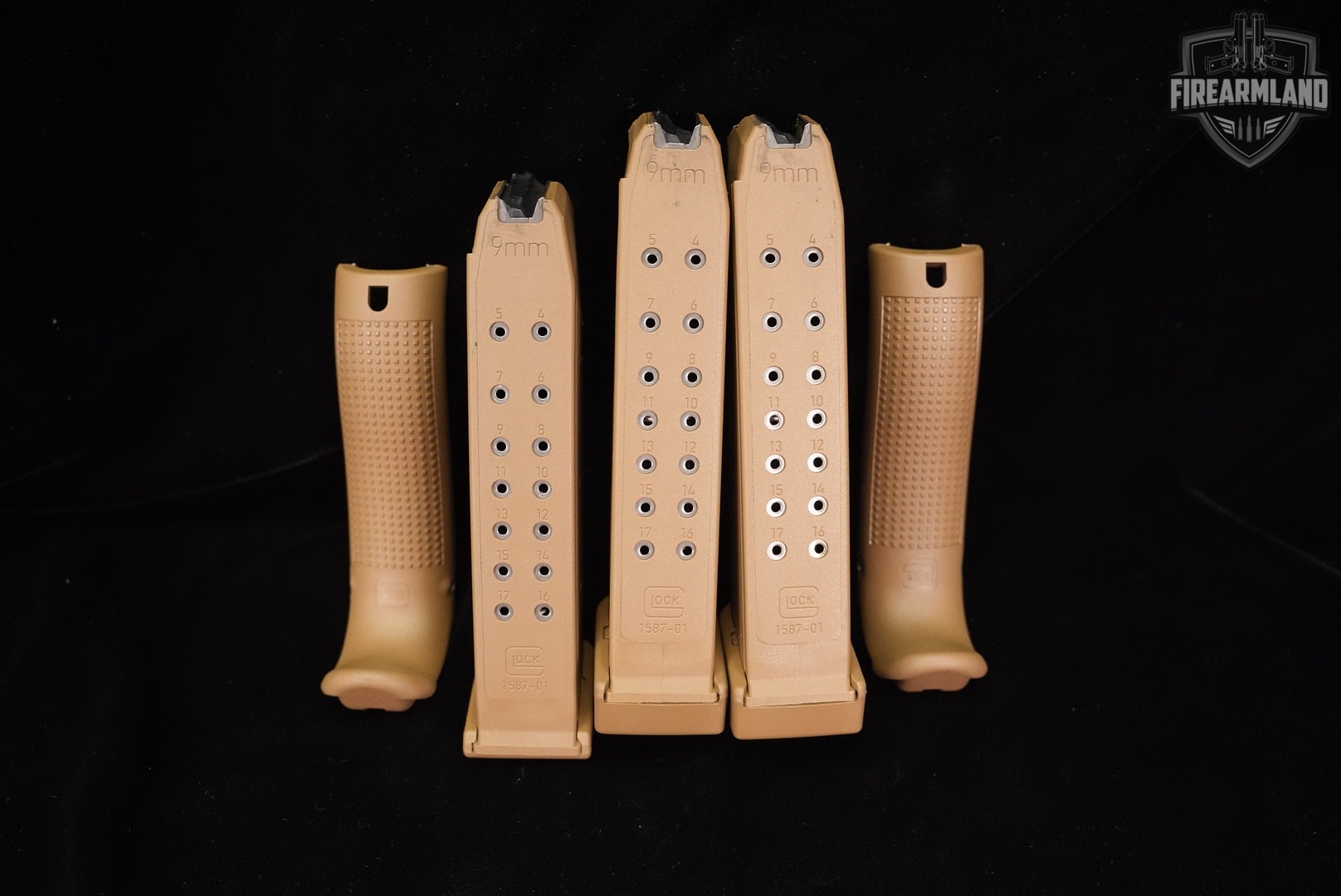 Glock 19X Gen5 G19X Gen 5 9mm 4.02 Coyote Tan +3 MAGS & ORIG BOX-img-3